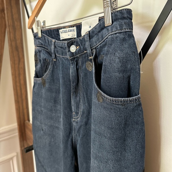 NWOT Size 27 We The Free Augusta Barrel Jeans - Picture 8 of 11